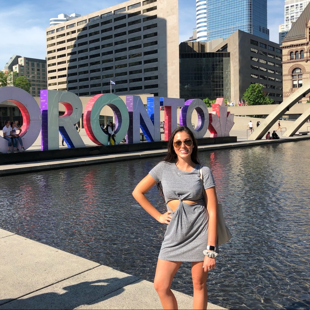 Urban Outfitters cut-out tshirt dress!